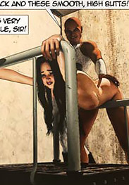 Stay nice and wet for him, bitch - Naked agent by Arctoss